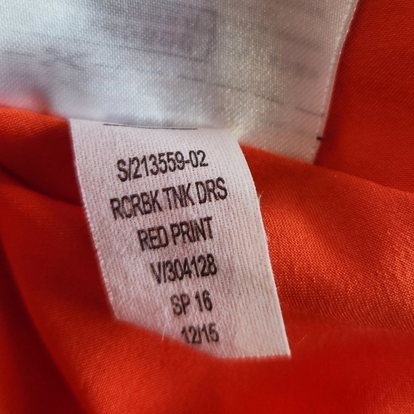 GAP Maternity Orange Print Sleeveless Swing Dress, Size M,Summer, Colorful, Boho - Picture 3 of 8